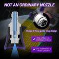 High-Pressure Washer Transparent Purple Spray Gun with Self-Locking Head and 3/8